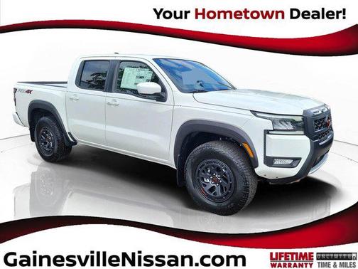 Glacier White 2026 Nissan Frontier PRO-4X
