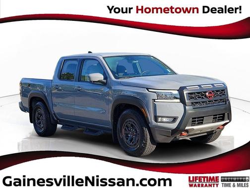 Boulder Gray 2025 Nissan Frontier PRO-X