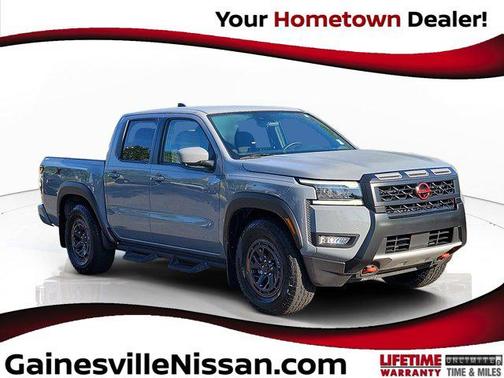 Boulder Gray 2025 Nissan Frontier PRO-X
