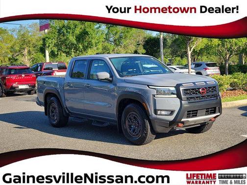 Boulder Gray 2025 Nissan Frontier PRO-X
