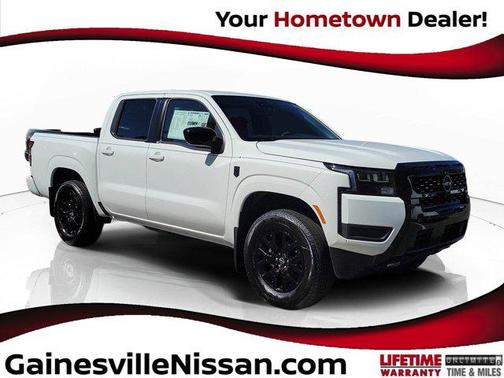 Glacier White 2026 Nissan Frontier SV