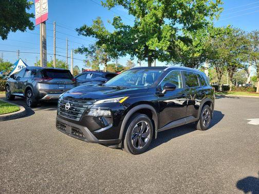 Super Black 2024 Nissan Rogue SV