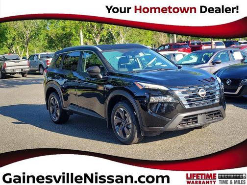 Super Black 2024 Nissan Rogue SV