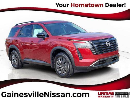 Scarlet Ember Tintcoat 2026 Nissan Pathfinder SV