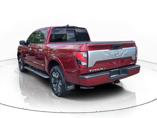 Cardinal Red Metallic 2023 Nissan Titan Platinum Reserve