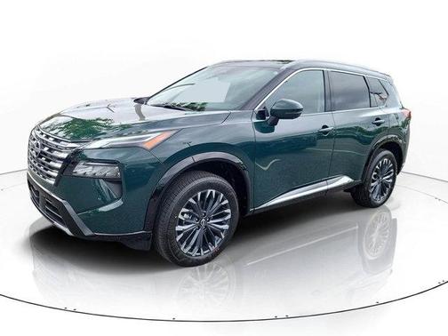 Obsidian Green 2026 Nissan Rogue Platinum
