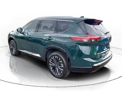 Obsidian Green 2026 Nissan Rogue Platinum