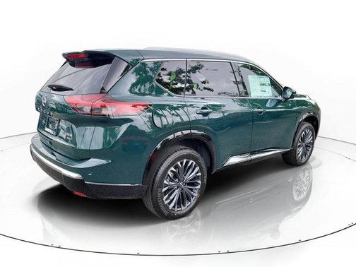 Obsidian Green 2026 Nissan Rogue Platinum