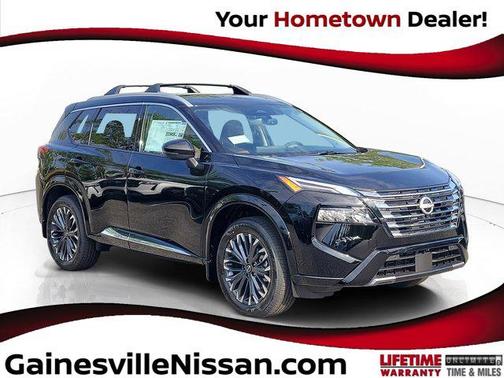Super Black 2026 Nissan Rogue Platinum