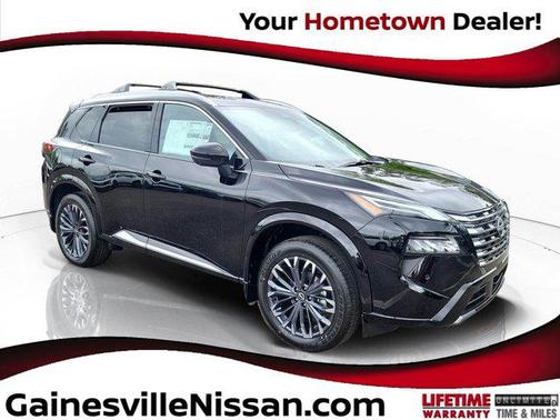 Super Black 2026 Nissan Rogue Platinum