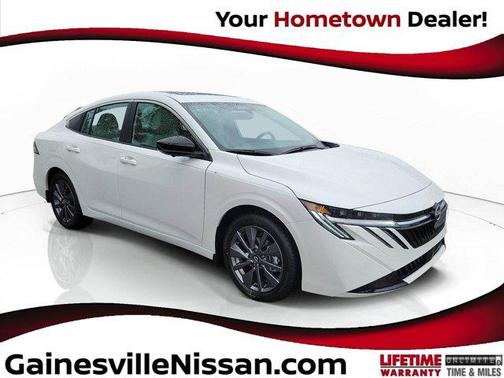 Aspen White Tricoat 2026 Nissan Sentra SL