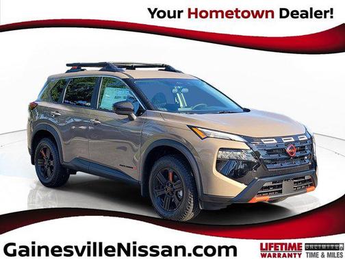 Baja Storm Metallic 2026 Nissan Rogue Rock Creek