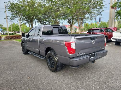 Gun Metallic 2021 Nissan Titan SV