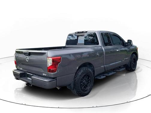 Gun Metallic 2021 Nissan Titan SV