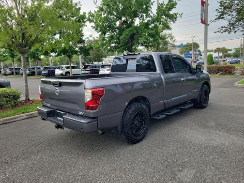 Gun Metallic 2021 Nissan Titan SV