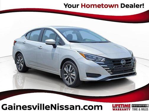 Brilliant Silver Metallic 2025 Nissan Versa 1.6 SV