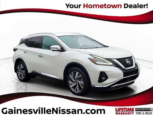 Pearl White 2021 Nissan Murano SL FWD