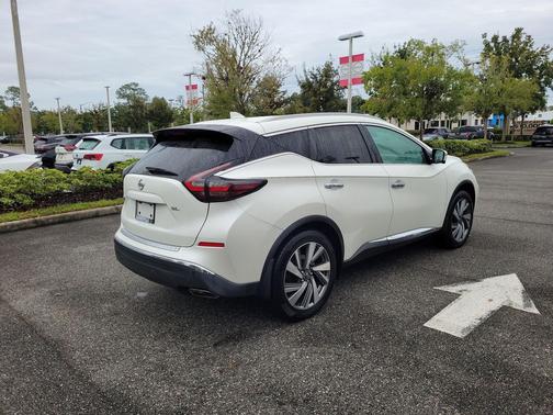 Pearl White 2021 Nissan Murano SL FWD