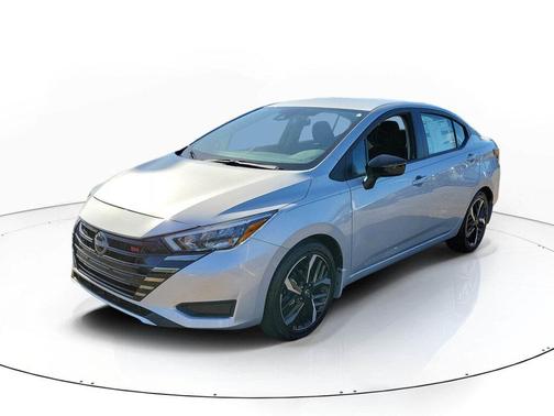 Brilliant Silver Metallic 2025 Nissan Versa 1.6 S