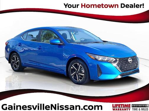 Electric Blue Metallic 2025 Nissan Sentra SV