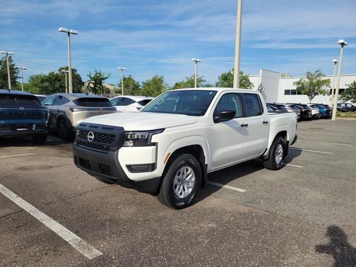 Glacier White 2026 Nissan Frontier S