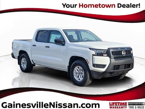 Glacier White 2026 Nissan Frontier S