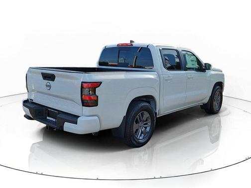 Glacier White 2026 Nissan Frontier SV