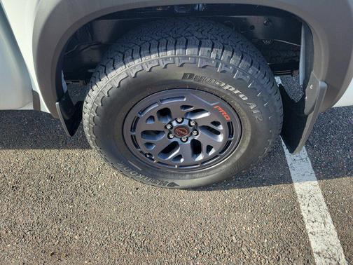 Glacier White 2026 Nissan Frontier PRO-4X
