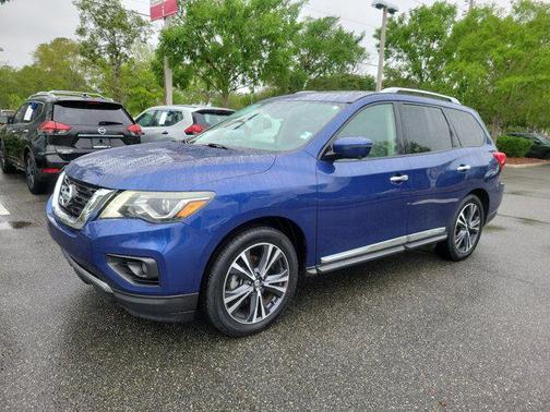 Caspian Blue Metallic 2020 Nissan Pathfinder Platinum 4WD