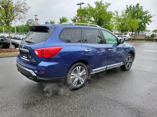 Caspian Blue Metallic 2020 Nissan Pathfinder Platinum 4WD