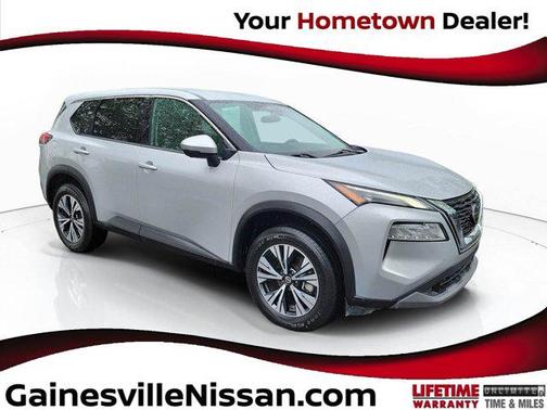 Brilliant Silver Metallic 2021 Nissan Rogue SV