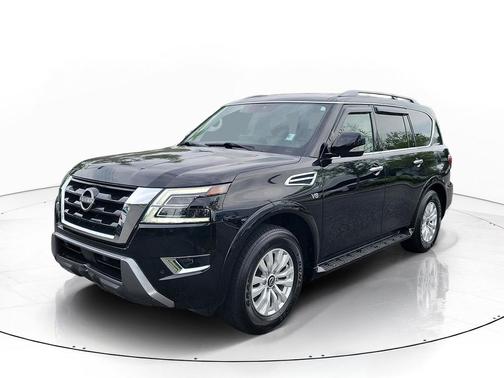 Super Black 2021 Nissan Armada SV 2WD