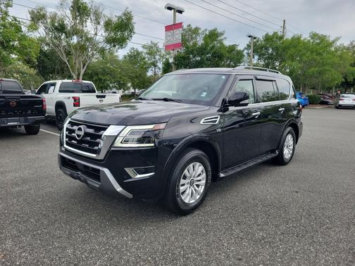 Super Black 2021 Nissan Armada SV 2WD