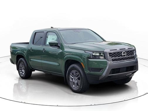 Tactical Green Metallic 2026 Nissan Frontier SV