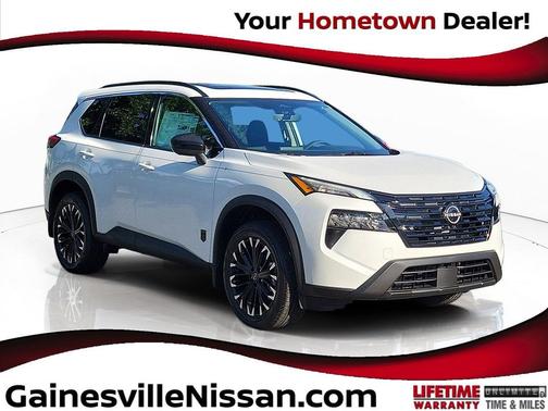 Everest White Pearl Tricoat 2026 Nissan Rogue Dark Armor