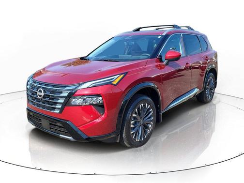 Scarlet Ember Tintcoat 2026 Nissan Rogue Platinum