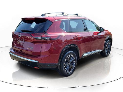 Scarlet Ember Tintcoat 2026 Nissan Rogue Platinum