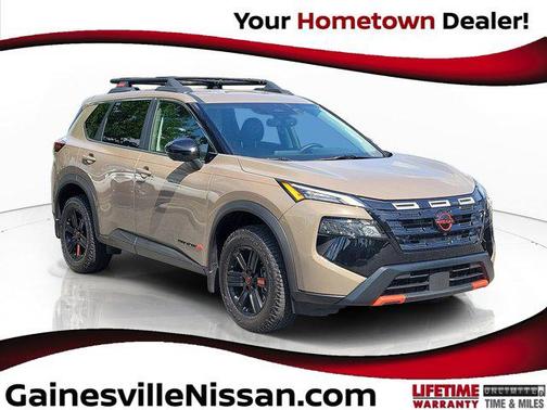 Baja Storm Metallic 2025 Nissan Rogue Rock Creek