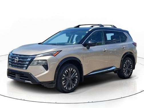 Champagne Silver Metallic 2025 Nissan Rogue Platinum