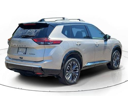 Champagne Silver Metallic 2025 Nissan Rogue Platinum