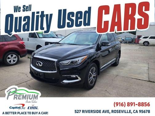 Black Obsidian 2017 INFINITI QX60 Base