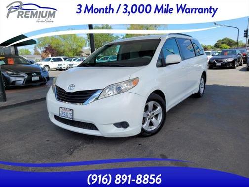 Super White 2011 Toyota Sienna LE