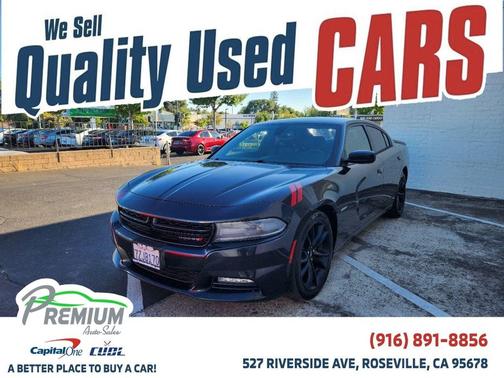 Pitch Black Clearcoat 2017 Dodge Charger R/T