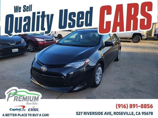 Black Sand Pearl 2018 Toyota Corolla LE