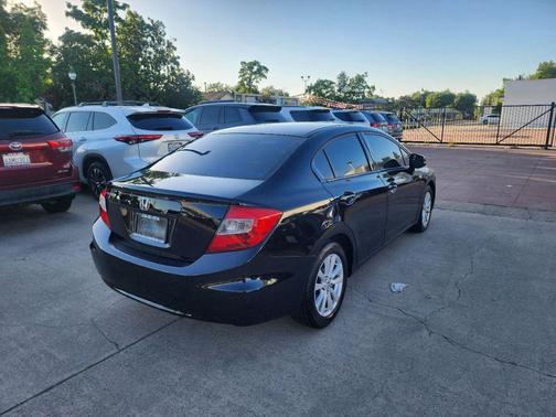 Crystal Black Pearl 2012 Honda Civic EX