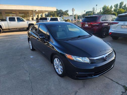 Crystal Black Pearl 2012 Honda Civic EX