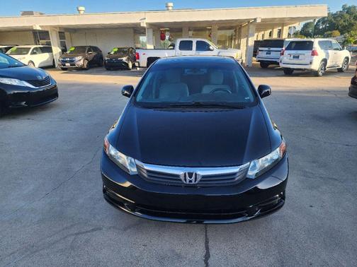 Crystal Black Pearl 2012 Honda Civic EX