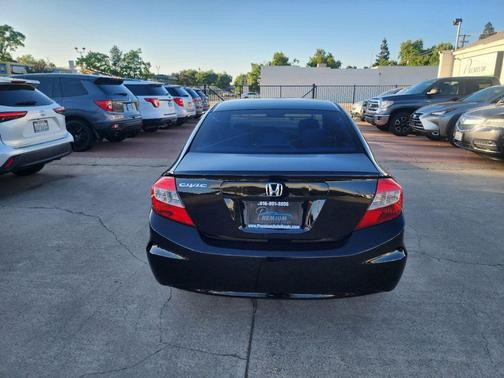 Crystal Black Pearl 2012 Honda Civic EX