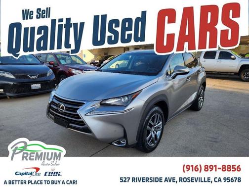 Silver 2015 Lexus NX 200t Base