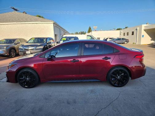 Ruby Flare Pearl 2022 Toyota Corolla SE